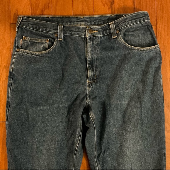 Men’s Carhartt Rooney Zipper 🪰 Jeans! - Picture 4 of 15